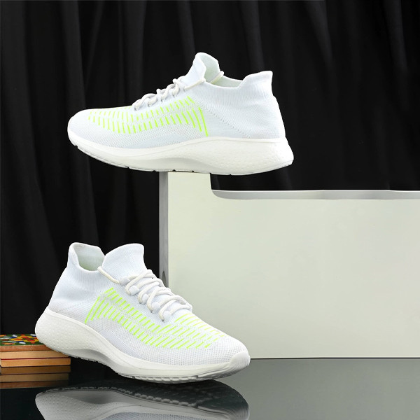 Women Flyknit Technology Walking Sports Shoes