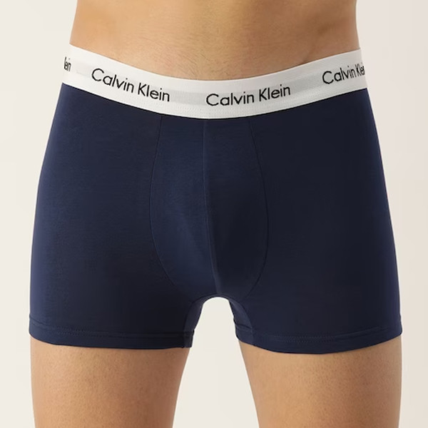 Men Pack of 3 Solid Trunks